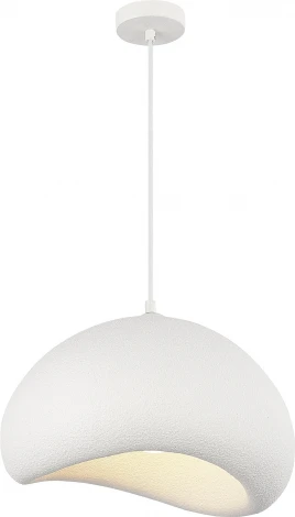 Подвесной светильник ST Luce Wabi Sabi SL1522.523.01 белый/белый E27 1*60W (220V, на проводе, круглые)