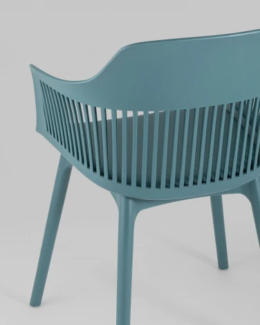 Стул Stool Group Crocus с подушкой темно-бирюзовый УТ000016943