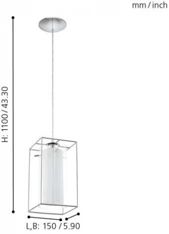 Подвесной светильник Eglo Loncino 1 94377