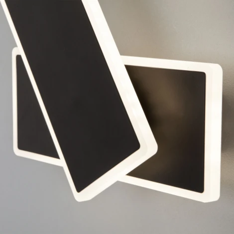 Бра Elektrostandard Twirl 90316/2 черный