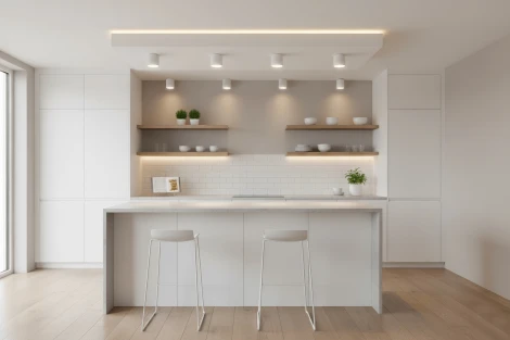 Светильник потолочный накладной Crystal Lux CLT 073C WH