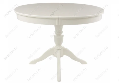 Стол Woodville Arno молочный без патины 438337