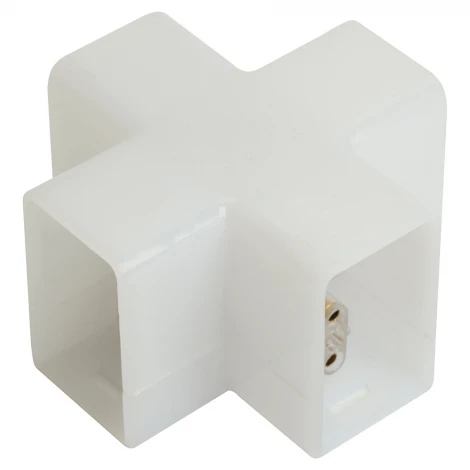 Коннектор X-образный для соединения светодиодных светильников серии AL5058 Feron LD5058X 51733