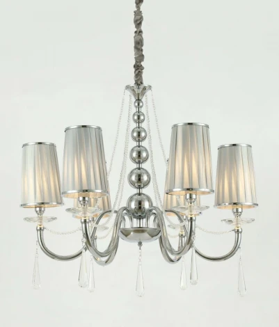 Подвесная люстра Lumina Deco Fabione LDP 1200-6 CHR