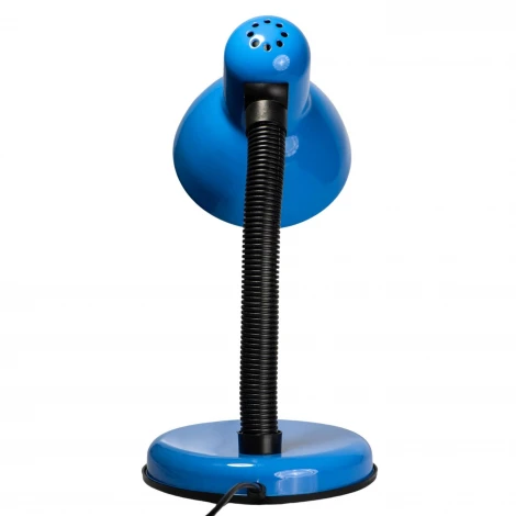 Интерьерная настольная лампа для школьника Uniel TLI-224 Light Blue. E27 (220V, выключатель)
