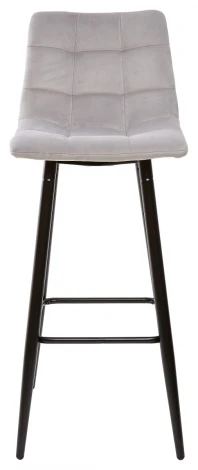 Барный стул M-City LECCO UF910-02 LIGHT GREY, велюр