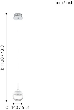 Подвесной светильник Eglo Montefio 1 93708