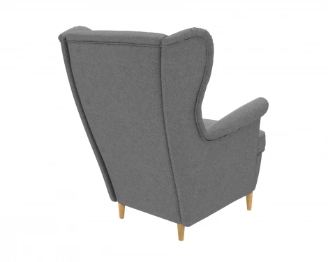 Кресло тканевое серое D1 Бенон AAA41389003 Sawana 21