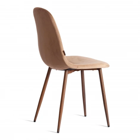 Стул Breeze/Бриз (мод. JSC-58)/2 шт. в упаковке велюр/металл, 44х53х86см, темно-коричневый HLR11/орех (Комплект из 2 шт.) Tetchair 24487