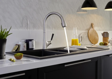 Смеситель Jacob Delafon Malleco E562-VS для кухонной мойки