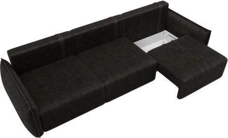 Диван прямой Лига-051 НПБ Лонг Лига Диванов (Велюр) арт.128711