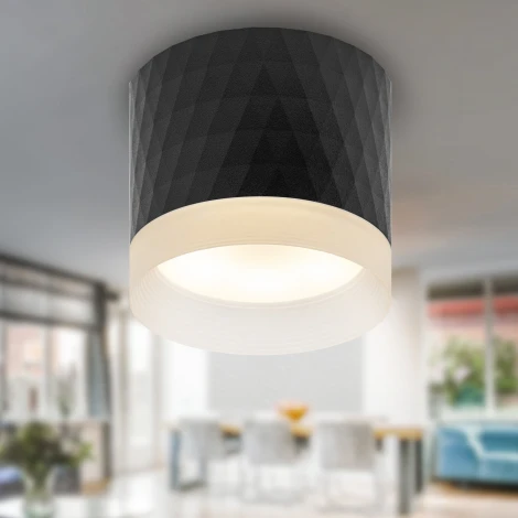 Точечный светильник ЭРА OL37 BK (220V)