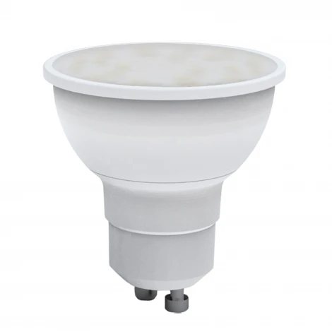 Лампа светодиодная, форма "JCDR", матовая, дневной белый свет 6500K Volpe Norma LED-JCDR-7W/6500K/GU10/NR