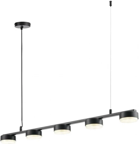 Подвесной светильник Lumion Torina 8117/5 черный, металл LED GX53 5*7W 220V (на тросе)