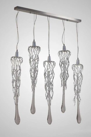 Подвесной светильник AM Group MANTECADO MANTECADO-5 CH (220V, на тросе)