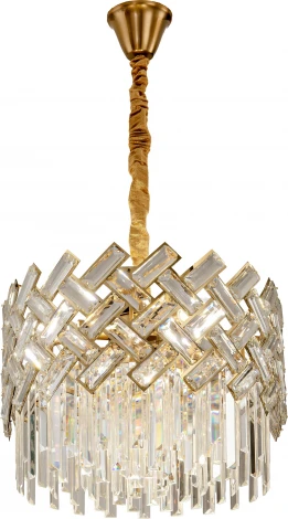 Подвесная люстра Zortes Dia ZRS.01277.06 (220V, хрусталь, на цепи, круглые, IP21)