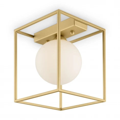 Потолочная люстра Freya Trinity FR5113CL-01G (220V, шар, куб)
