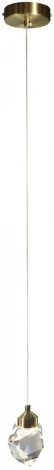 Подвесной светильник Loft It Rock 10111 Gold (LED, 220V, хрусталь, на проводе)