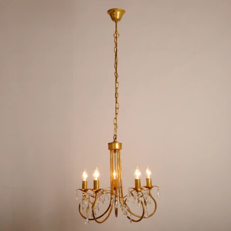 Подвесная люстра Abrasax Suzanne SD0812/5 (220V, на цепи, свеча)