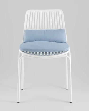Стул Louran с подушкой белый 2 шт. Stool Group УТ000042569