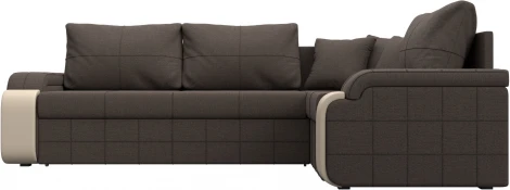 Диван угловой Николь правый угол Лига Диванов (Рогожка) арт.126001