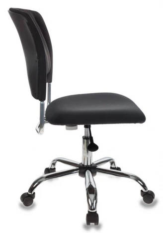 Кресло Бюрократ CH-322SXN черный 26-28 крестовина металл хром