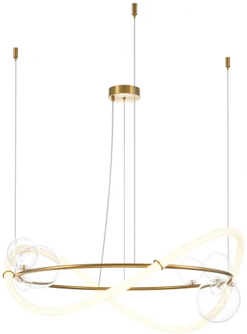 Подвесной светильник с гибким неоном Maytoni Oasis MOD289PL-L53BS3K (LED, 220V, на тросе)