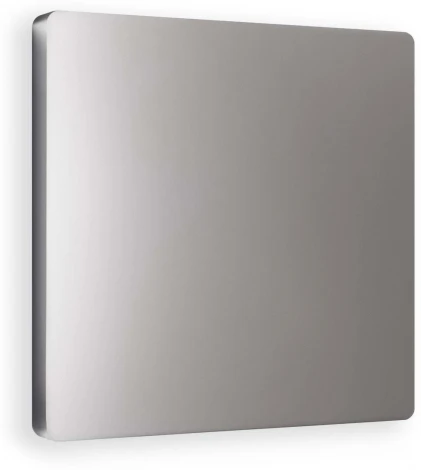 Лицевая панель Ambrella Volt ALFA (Сталь матовый) заглушка для суппорта QUANT AP5160