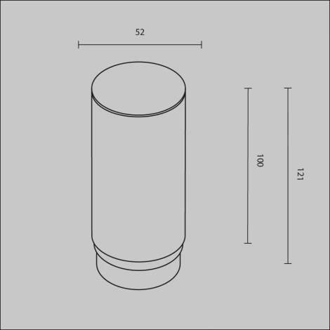 Матовый рассеиватель для Focus Led 12Вт Maytoni Focus LED RingMAcr-12-W
