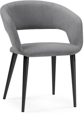 Стул Woodville на металлокаркасе Торган катания сильвер 528560