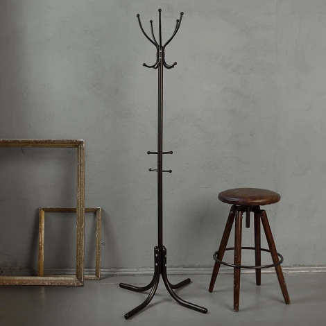 Вешалка напольная М 10 черный от фабрики Mebelik