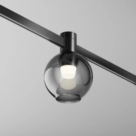 Трековый светильник магнитный 24V 3W Maytoni Bubble TR148-1-3W4K-B (LED, шар)