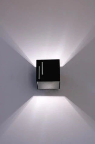 Настенный светильник Lampex Quado MODERN 692/B CZA