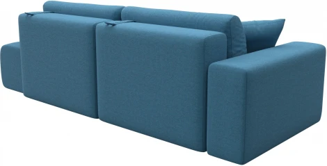 Диван прямой Лига-036 НПБ Модерн подлокотник слева Лига Диванов (Рогожка) арт.124765L