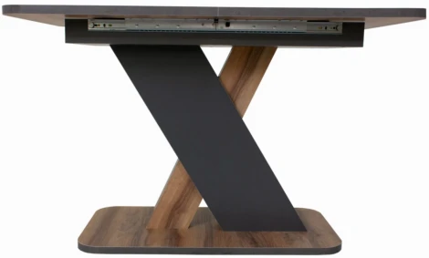 Кухонный стол Аврора Woodville (ЛДСП,Ламинат/Графит) арт.563369