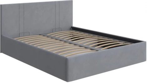 PROxSON Кровать Helix с бельевым ящиком (Ткань: Велюр Monopoly Ниагара (960)) 90x200