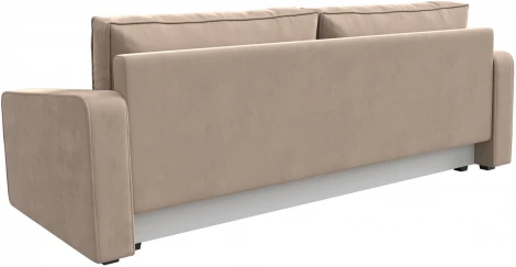 Диван прямой Лига-009 (Бежевый/Велюр) Лига Диванов арт.118040