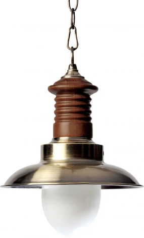 Подвесной светильник N-Light 846 846-01-16 красное дерево+бронза