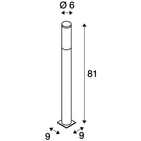 Наземный светильник Slv Big 229172