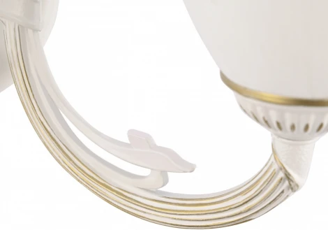 Бра с выключателем Arte Milano AM343659 343659/2W WT+G (220V)