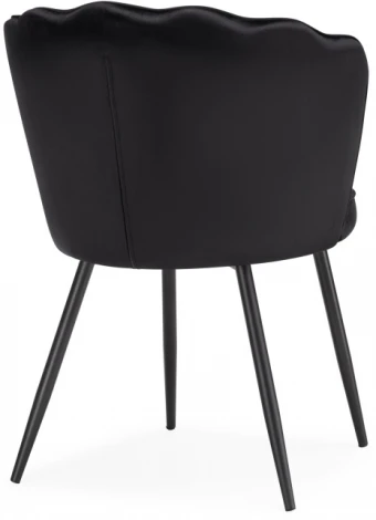 Стул Woodville на металлокаркасе Coral black 15586