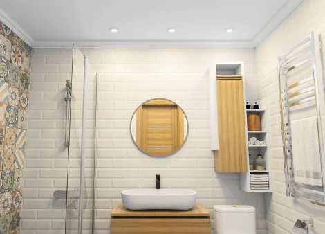 Встраиваемый точечный светильник Denkirs DK3016 DK3016-WH (220V, круглые, IP65)