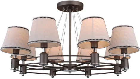 Потолочная люстра Natali Kovaltseva Lord 75095/8C ANTIQUE GRAY