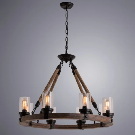 Подвесная люстра Arte Lamp Dodge A1693SP-8BR