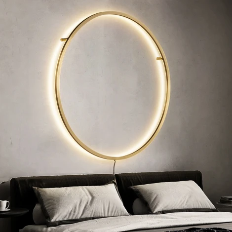 Настенный светильник Guard Lux D60 Brass ImperiumLoft Guard-Lux01 (LED, 220V, кольцо)