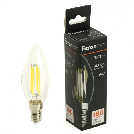 Лампа светодиодная E14 6W Feron LB-1206 51245