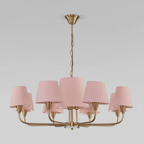 Подвесная люстра Eurosvet Milos 60154 латунь (220V, на цепи)