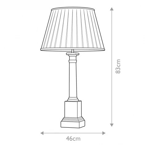 Настольная лампа Elstead Louviers DL-LOUVIERS-TL