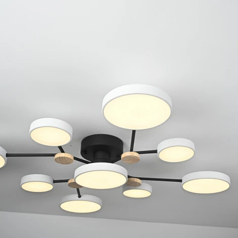 Потолочная люстра с пультом на штанге LED Lu Carte LC-11-1715