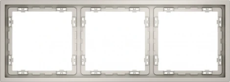 Рамка на 3 поста (кашемир) Voltum S70 VLS100303